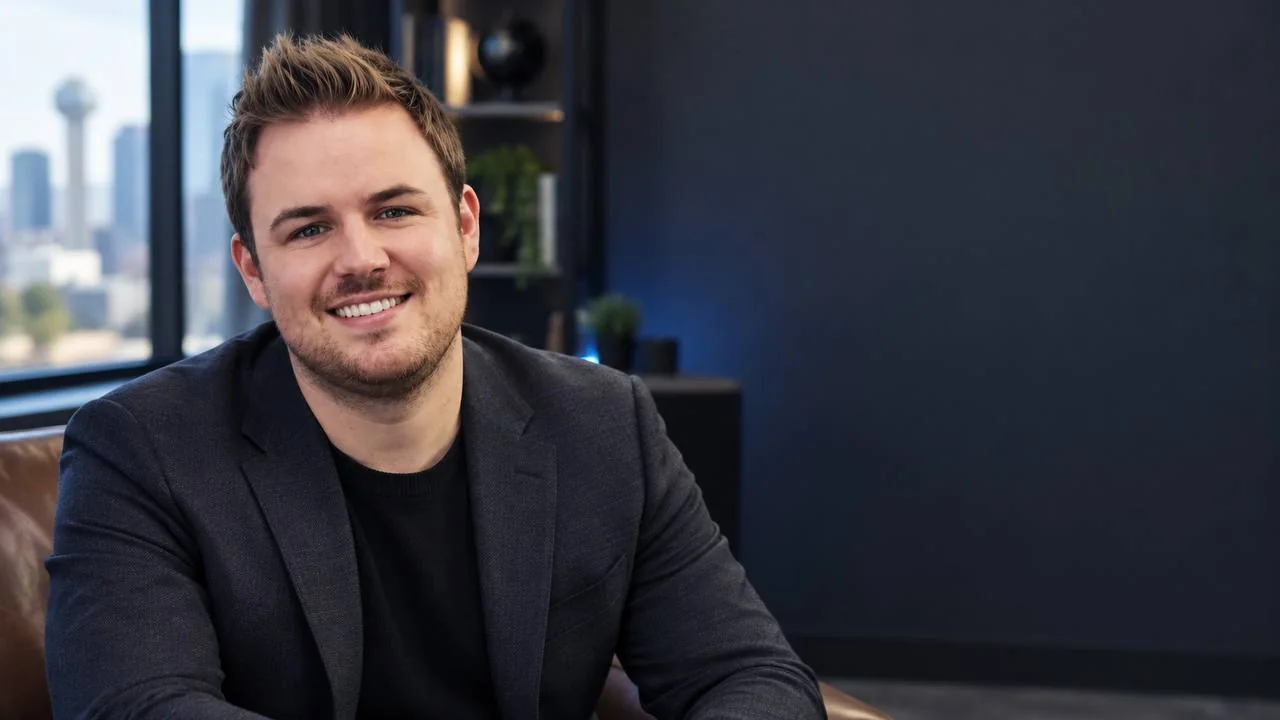 Preston Miller in a Dallas office